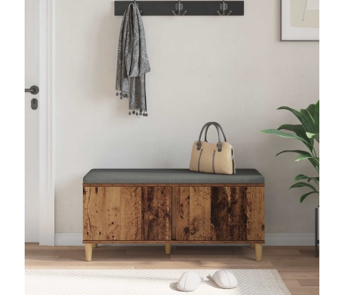 Zāles Sols Ar Spilvenu Ar Uzglabāšanu Vecs Koks 60 X 38 X 46 Cm Vidaxl