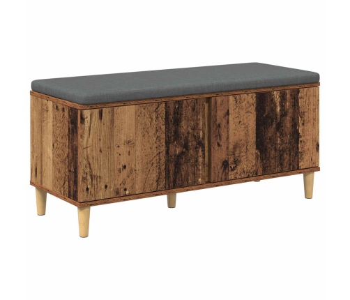 Zāles Sols Ar Spilvenu Ar Uzglabāšanu Vecs Koks 60 X 38 X 46 Cm Vidaxl