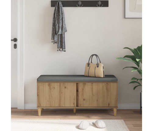 Zāles Sols Ar Spilvenu Ar Durvīm Artisānā Ozols 60 X 38 X 46 Cm Vidaxl