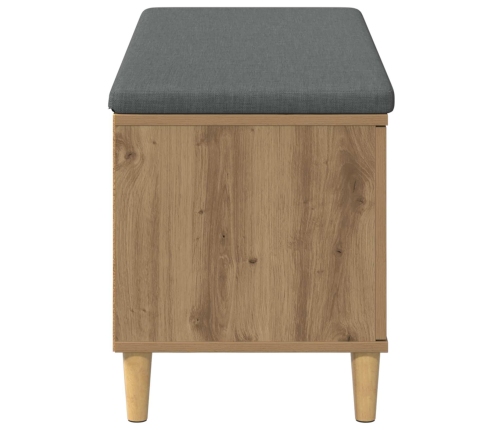 Zāles Sols Ar Spilvenu Ar Durvīm Artisānā Ozols 60 X 38 X 46 Cm Vidaxl