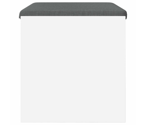 Zāles Sols Ar Spilvenu Balts 63 X 38 X 40 Cm Vidaxl