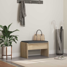 Zāles Sols Ar Spilvenu Sonoma Ozols 63 X 38 X 40 Cm Vidaxl