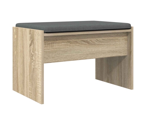 Zāles Sols Ar Spilvenu Sonoma Ozols 63 X 38 X 40 Cm Vidaxl