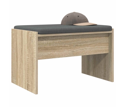 Zāles Sols Ar Spilvenu Sonoma Ozols 63 X 38 X 40 Cm Vidaxl