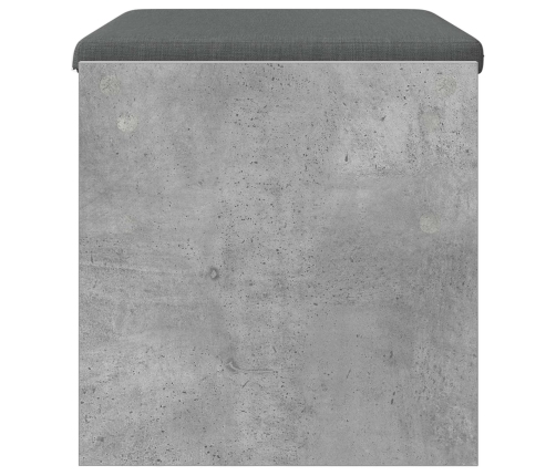 Zāles Sols Ar Spilvenu Betona Pelēks 63 X 38 X 40 Cm Vidaxl