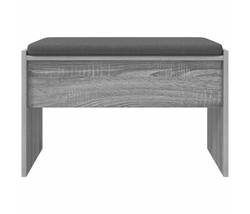 Zāles Sols Ar Spilvenu Pelēks Sonoma 63 X 38 X 40 Cm Vidaxl