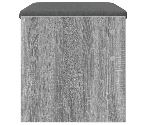 Zāles Sols Ar Spilvenu Pelēks Sonoma 63 X 38 X 40 Cm Vidaxl