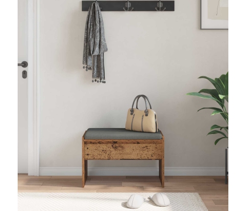 Zāles Sols Ar Spilvenu Vecs Koks 63 X 38 X 40 Cm Vidaxl