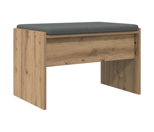 Zāles Sols Ar Spilvenu Artisānā Ozols 63 X 38 X 40 Cm Vidaxl