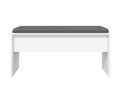 Zāles Sols Ar Spilvenu Balts 80 X 38 X 46 Cm Vidaxl