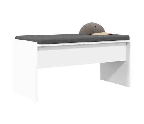 Zāles Sols Ar Spilvenu Balts 80 X 38 X 46 Cm Vidaxl