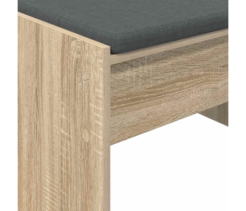 Zāles Sols Ar Spilvenu Sonoma Ozols 83 X 38 X 40 Cm Vidaxl