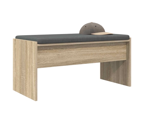 Zāles Sols Ar Spilvenu Sonoma Ozols 83 X 38 X 40 Cm Vidaxl