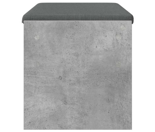 Zāles Sols Ar Spilvenu Betona Pelēks 83 X 38 X 40 Cm Vidaxl