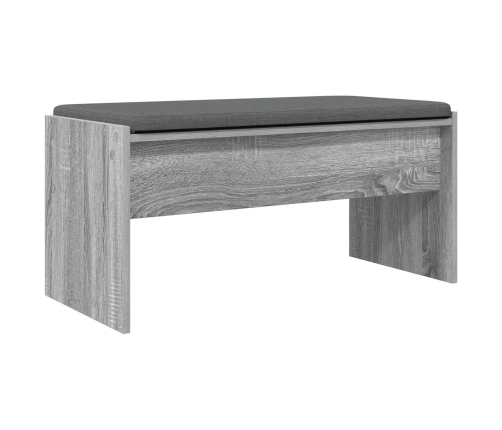 Zāles Sols Ar Spilvenu Pelēks Sonoma 83 X 38 X 40 Cm Vidaxl