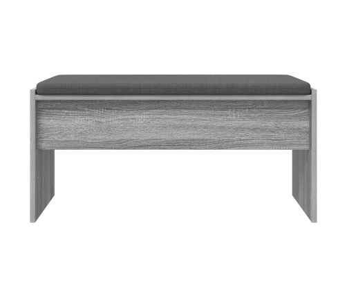 Zāles Sols Ar Spilvenu Pelēks Sonoma 83 X 38 X 40 Cm Vidaxl