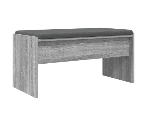 Zāles Sols Ar Spilvenu Pelēks Sonoma 83 X 38 X 40 Cm Vidaxl