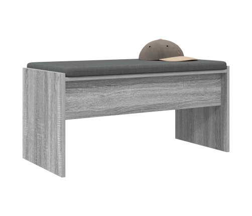 Zāles Sols Ar Spilvenu Pelēks Sonoma 83 X 38 X 40 Cm Vidaxl