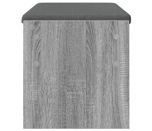 Zāles Sols Ar Spilvenu Pelēks Sonoma 83 X 38 X 40 Cm Vidaxl