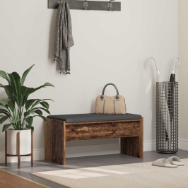 Zāles Sols Ar Spilvenu Vecs Koks 83 X 38 X 40 Cm Vidaxl