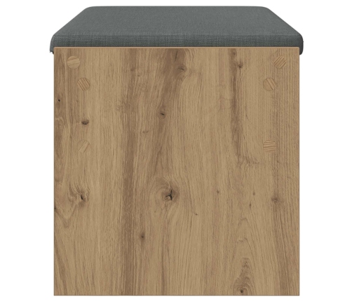 Zāles Sols Ar Spilvenu Artisānā Ozols 83 X 38 X 40 Cm Vidaxl