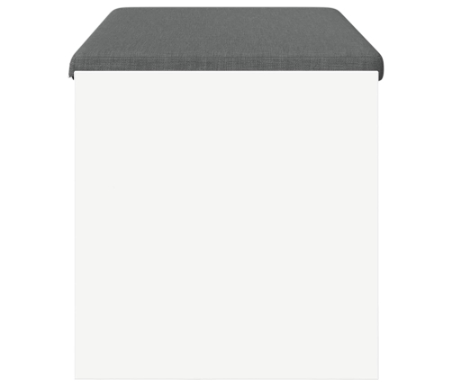 Zāles Sols Ar Spilvenu Balts 103 X 38 X 40 Cm Vidaxl