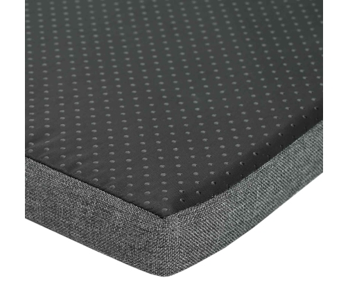 Zāles Sols Ar Spilvenu Melns Ozolkoks 103 X 38 X 40 Cm Vidaxl