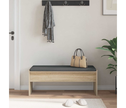 Zāles Sols Ar Spilvenu Sonoma Ozols 103 X 38 X 40 Cm Vidaxl