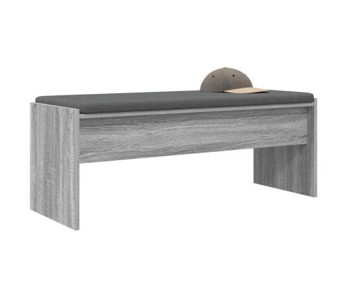 Zāles Sols Ar Spilvenu Pelēks Sonoma 103 X 38 X 40 Cm Vidaxl