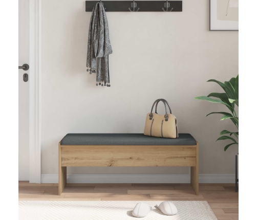 Zāles Sols Ar Spilvenu Artisānā Ozols 103 X 38 X 40 Cm Vidaxl