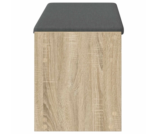 Zāles Sols Ar Spilvenu Ar Plauktu Sonoma Ozols 103 X 38 X 45 Cm Vidaxl