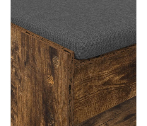 Zāles Sols Ar Spilvenu Ar Plauktu Dūmaka Ozols 103 X 38 X 45 Cm Vidaxl