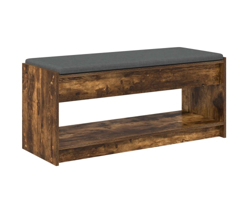 Zāles Sols Ar Spilvenu Ar Plauktu Dūmaka Ozols 103 X 38 X 45 Cm Vidaxl