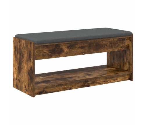 Zāles Sols Ar Spilvenu Ar Plauktu Dūmaka Ozols 103 X 38 X 45 Cm Vidaxl