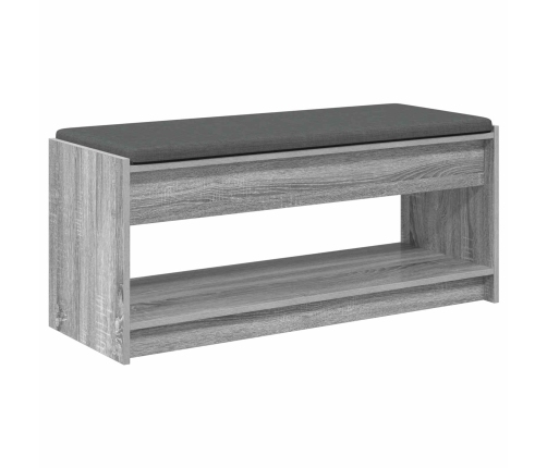 Zāles Sols Ar Spilvenu Pelēks Sonoma 103 X 38 X 45 Cm Vidaxl