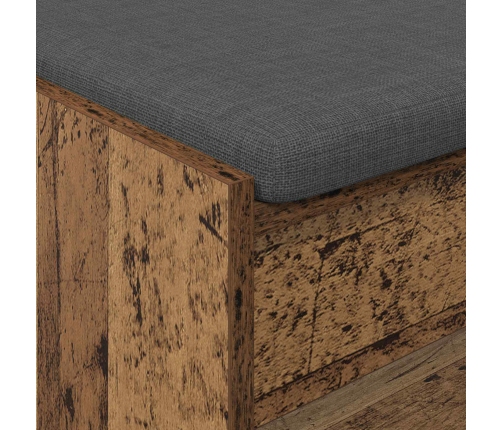 Zāles Sols Ar Spilvenu Ar Plauktu Vecs Koks 103 X 38 X 45 Cm Vidaxl