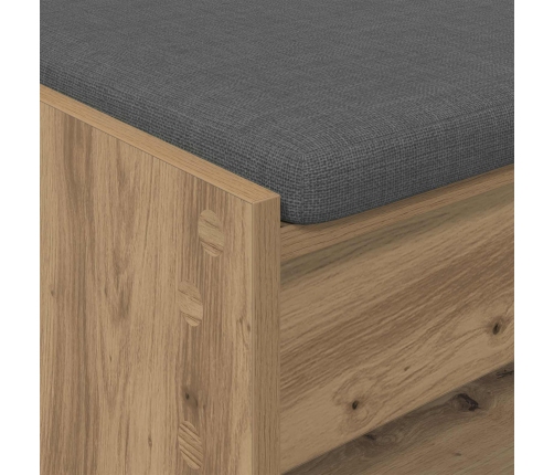 Zāles Sols Ar Spilvenu Artisānā Ozols 103 X 38 X 45 Cm Vidaxl