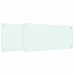Virtuves Aizsargpanelis 2 Pcs Balts 90 X 40 Cm Rūdīts Stikls Vidaxl