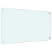 Virtuves Aizsargpanelis 2 Pcs Balts 90 X 50 Cm Rūdīts Stikls Vidaxl