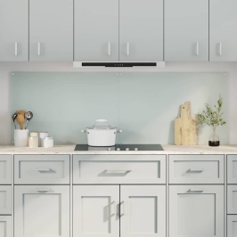 Virtuves Aizsargpanelis 2 Pcs Balts 90 X 60 Cm Rūdīts Stikls Vidaxl