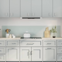 Virtuves Aizsargpanelis 2 Pcs Balts 100 X 40 Cm Rūdīts Stikls Vidaxl