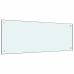 Virtuves Aizsargpanelis 2 Pcs Balts 100 X 40 Cm Rūdīts Stikls Vidaxl