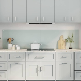 Virtuves Aizsargpanelis 2 Pcs Balts 100 X 50 Cm Rūdīts Stikls Vidaxl