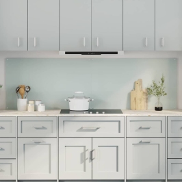 Virtuves Aizsargpanelis 2 Pcs Balts 100 X 60 Cm Rūdīts Stikls Vidaxl