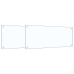 Virtuves Aizsargpanelis 2 Pcs Caurspīdīgs 100 X 40 Cm Vidaxl