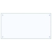 Virtuves Aizsargpanelis 2 Pcs Caurspīdīgs 100 X 50 Cm Vidaxl