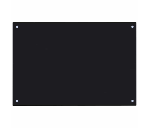 Virtuves Aizsargpaneli 2 Pcs Melna 90 X 50 Cm Temperēts Stikls Vidaxl