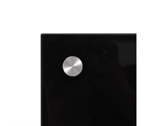 Virtuves Aizsargpanelis 2 Pcs Melna 90 X 60 Cm Rūdīts Stikls Vidaxl