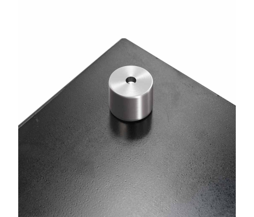 Virtuves Aizsargpanelis 2 Pcs Melna 90 X 60 Cm Rūdīts Stikls Vidaxl