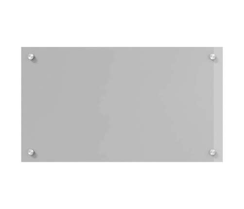 Virtuves Aizsargpanelis 2 Pcs Gaiši Pelēks 70 X 40 Cm Vidaxl